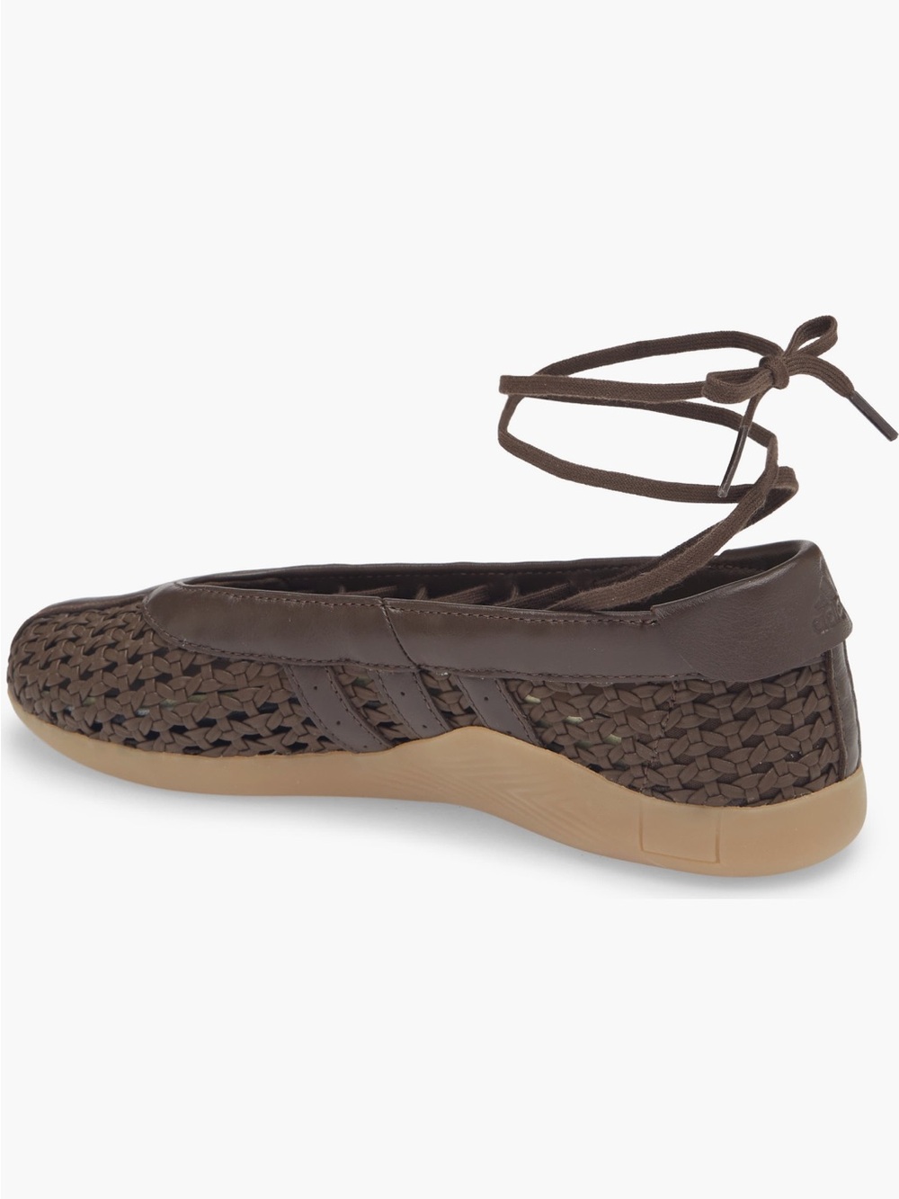🤎 Adidas Taekwondo Mei Ballet BASKETWEAVE Brown 🤎 - Picture 5 of 5